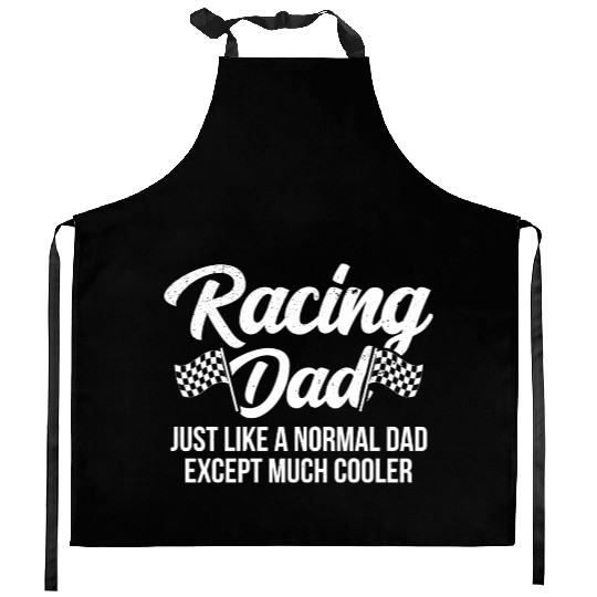 Pit Crew Kitchen Aprons Checkered Flag Kitchen Aprons Car Racing