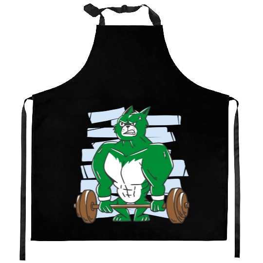Pumping hulk. Gym Kitchen Aprons