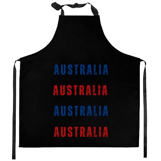 70s Australia Old School Soccer Kitchen Aprons