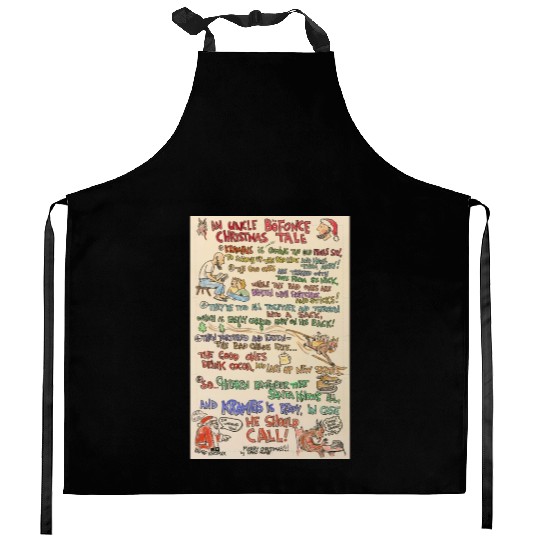 Krampus Kitchen Aprons