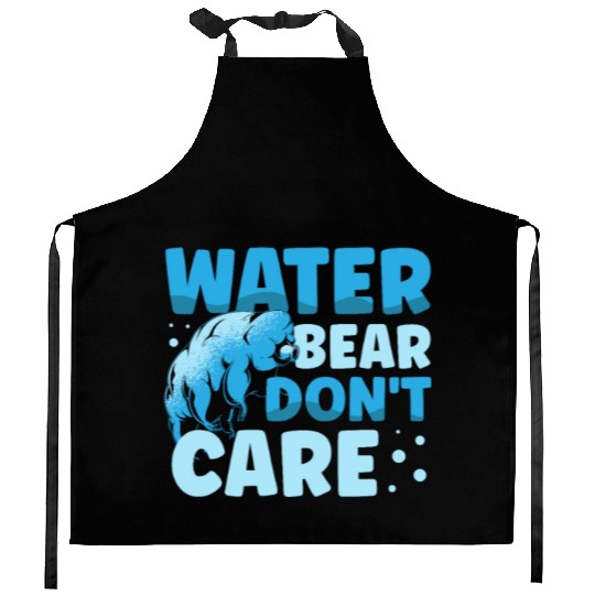 Moss Piglet Science Biology Tardigrade Lover Kitchen Aprons