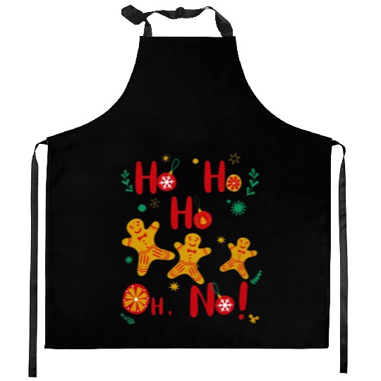 Ho Ho Ho Oh No! Kitchen Aprons
