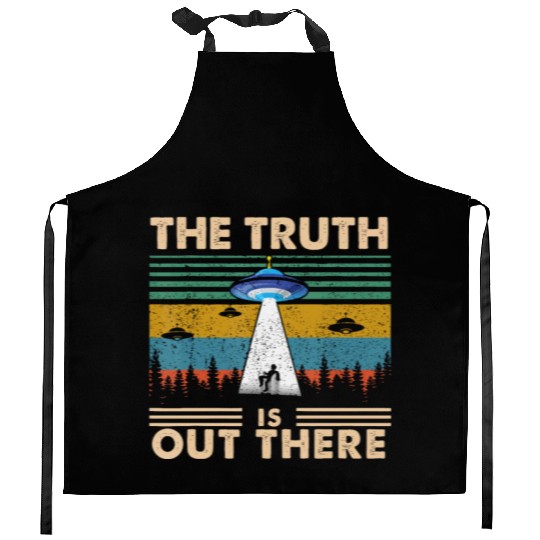 The Truth Is Out There Storm Raid Area 51 Alien Kitchen Aprons