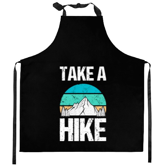 Take a Hike Kitchen Aprons