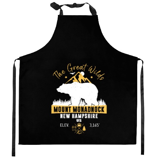 Mount Monadnock New Hampshire Kitchen Aprons