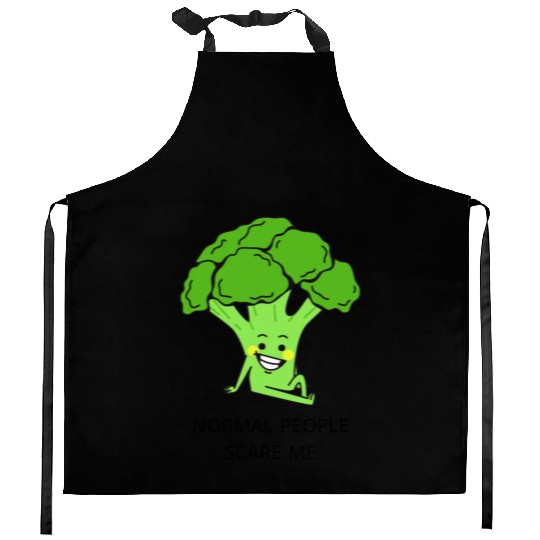 Normal people scare me. Kitchen Aprons