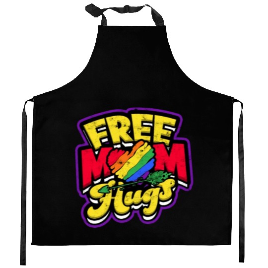 Free mom hugs - mom Kitchen Aprons