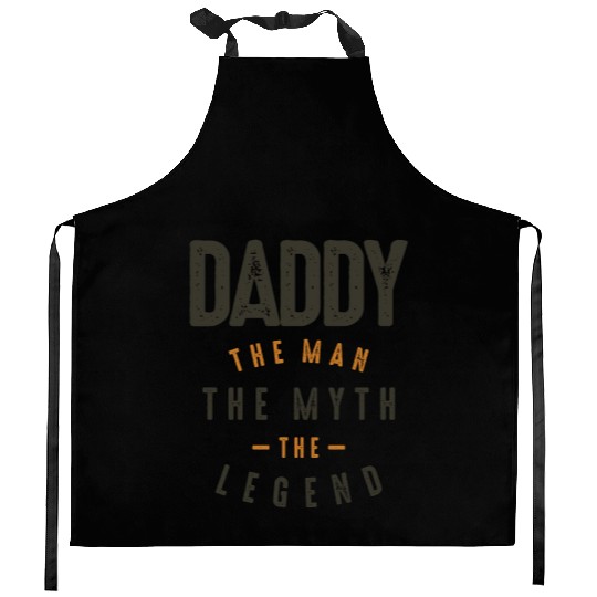 Daddy The Man The Myth The Legend Kitchen Aprons