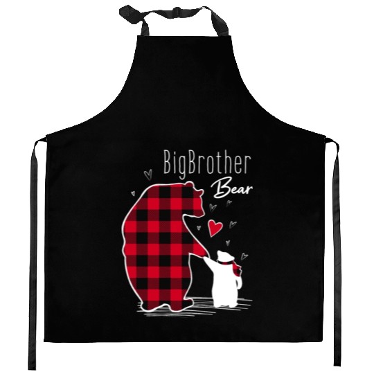 Big Brother Bear Kitchen Aprons