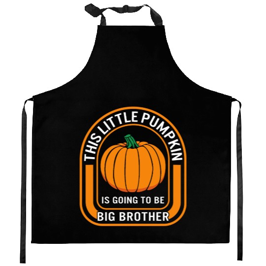 Halloween Kitchen Aprons, This Little Pumpkin Is Going To