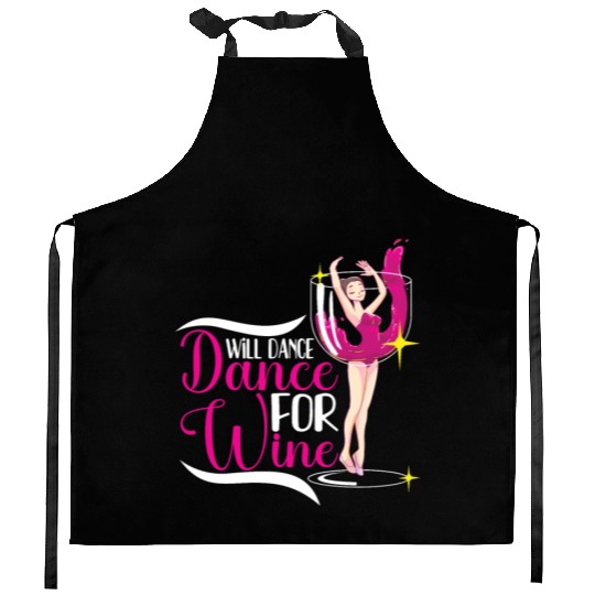 Ballet Ballerina Dance Dancer Dancing Ballet Gift Kitchen Aprons
