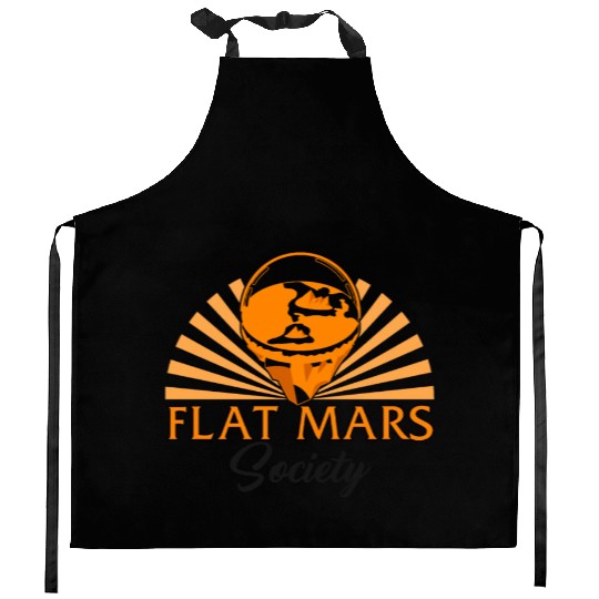 Mars Kitchen Aprons, Flat Mars Society Mars Kitchen Aprons, Science