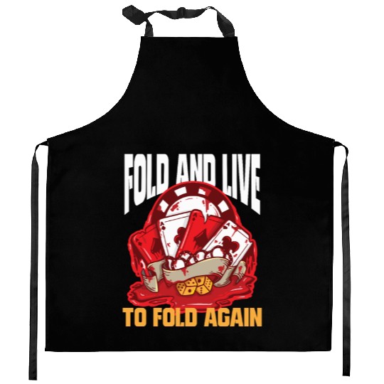 Poker Casino Poker Player Gambling Roulette Gift Kitchen Aprons