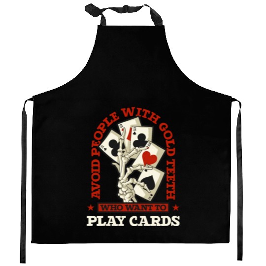 Poker Casino Poker Player Gambling Roulette Gift Kitchen Aprons