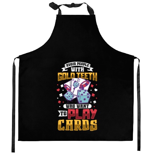 Poker Casino Poker Player Gambling Roulette Gift Kitchen Aprons