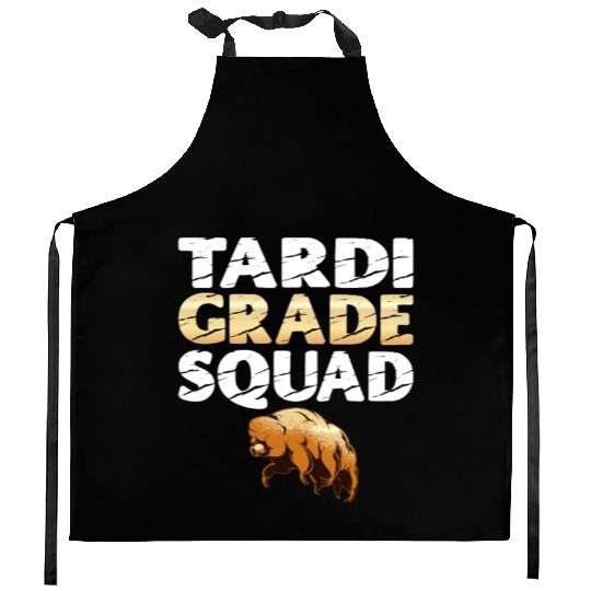 Tardigrade Squad Moss Piglet Science Lover Kitchen Aprons