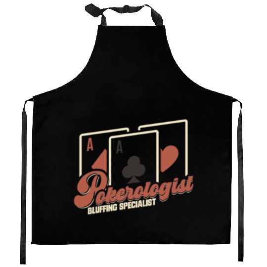 Poker Casino Poker Player Gambling Roulette Kitchen Aprons