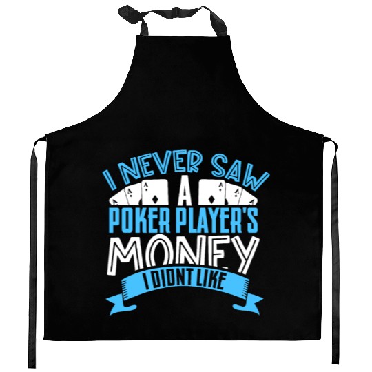 Poker Casino Poker Player Gambling Roulette Kitchen Aprons