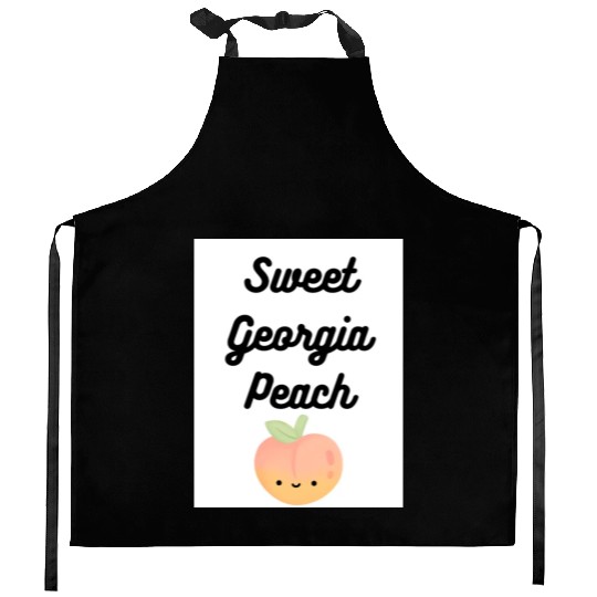 Sweet Georgia Peach Kitchen Aprons