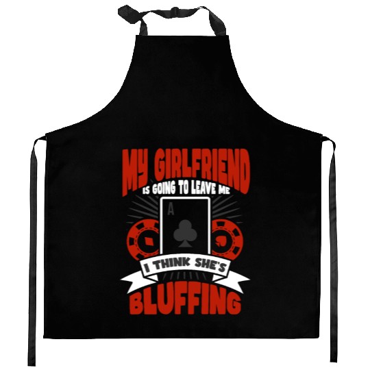 Poker Casino Poker Player Gambling Roulette Gift Kitchen Aprons