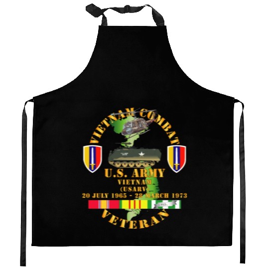 Army Vietnam Combat Veteran US Army Vietnam USARV Kitchen Aprons
