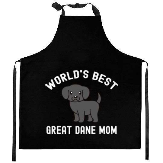 World's Best Great Dane Mom Kitchen Aprons