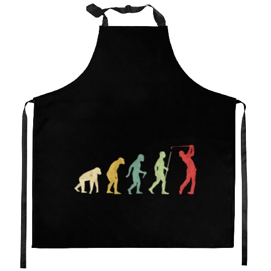 Golf Shot Hole In One Evolution Kitchen Aprons