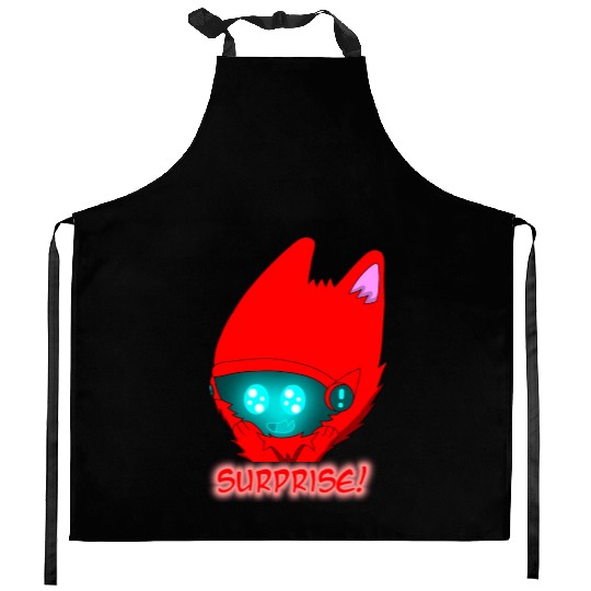 Surprise Sticker! :D Kitchen Aprons