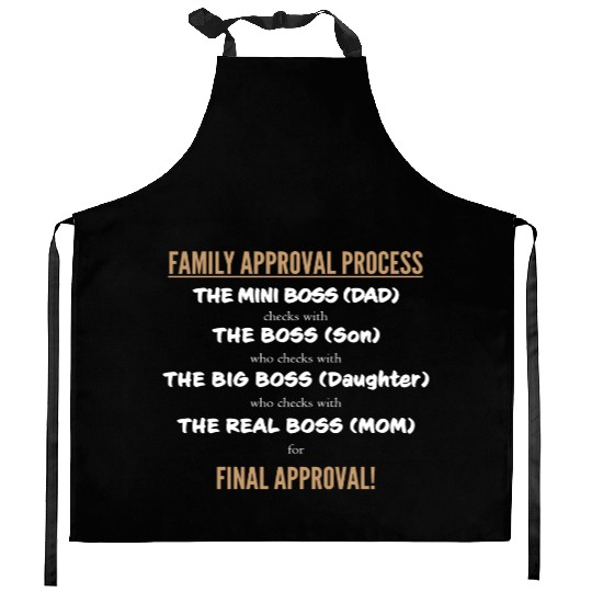 FAMILY APPROVAL PROCESS Kitchen Aprons