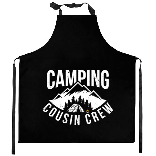 Camping Cousin Crew Kitchen Aprons