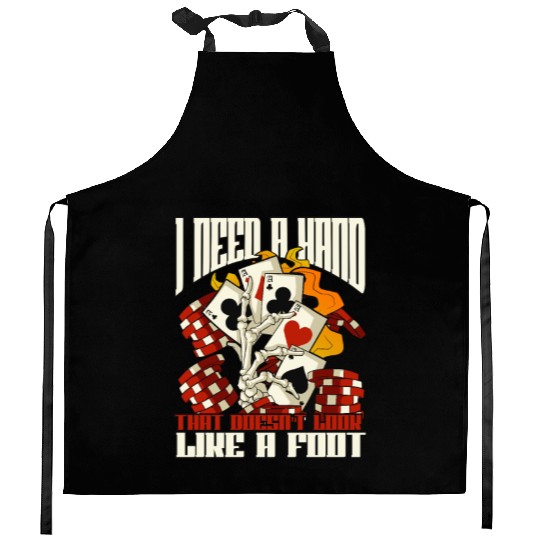 Poker Casino Poker Player Gambling Roulette Gift Kitchen Aprons