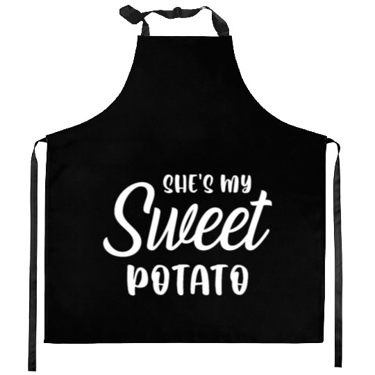 She s My Sweet Potato Kitchen Aprons