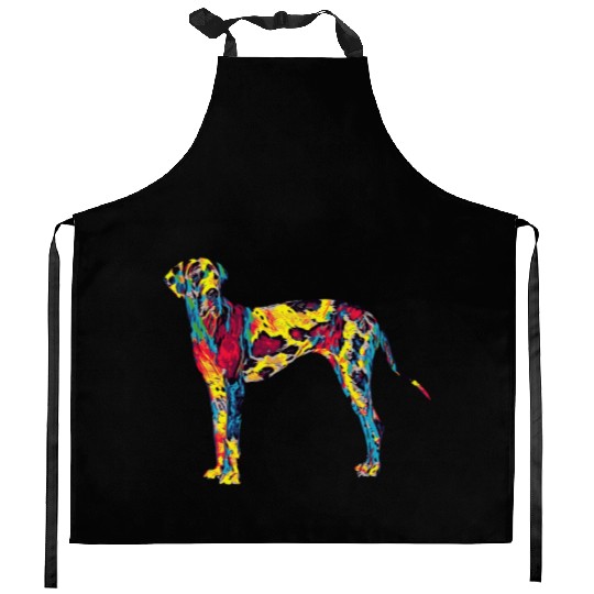 Big Dog Great Dane Kitchen Aprons