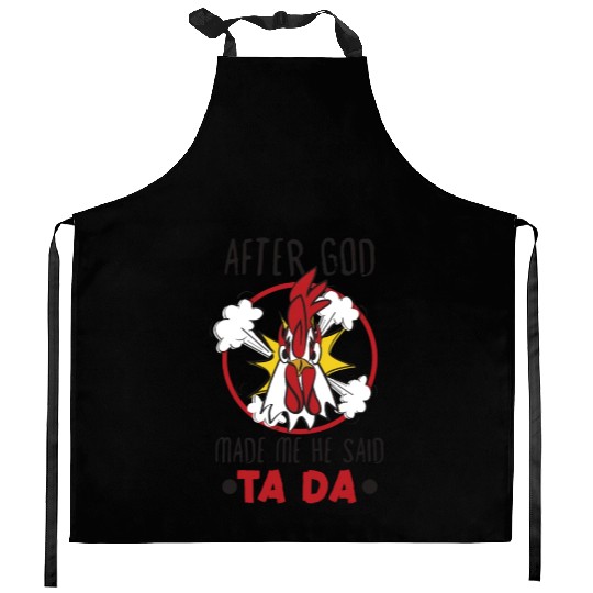 Chicken Farmer Gift Funny Chickens Country Farm Kitchen Aprons