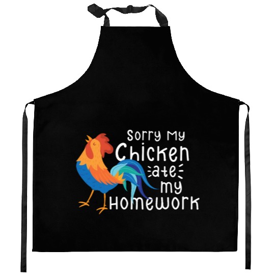Chicken Farmer Gift Funny Chickens Country Farm Kitchen Aprons