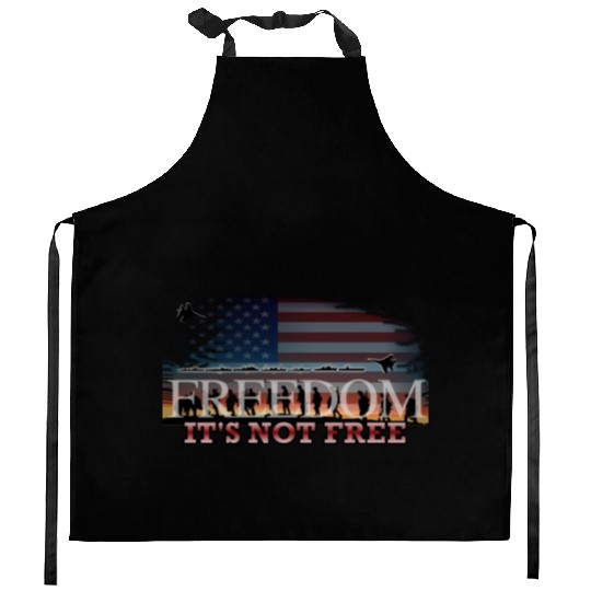 Freedom It's Not Free Kitchen Aprons