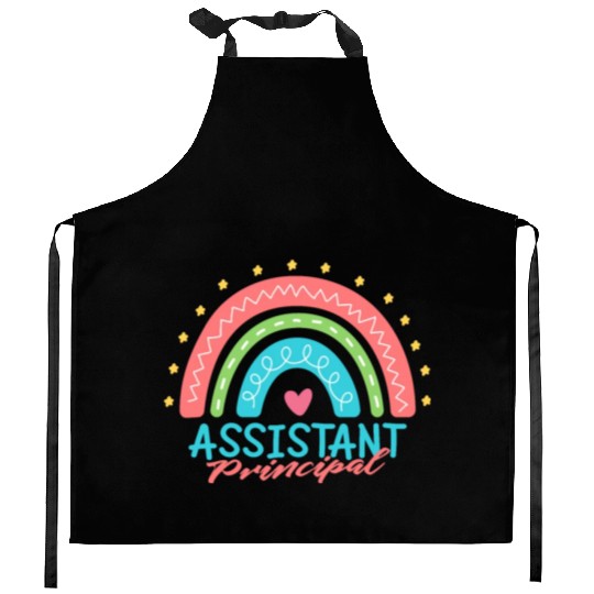Assistant Principal Back School Teacher Principal Kitchen Aprons