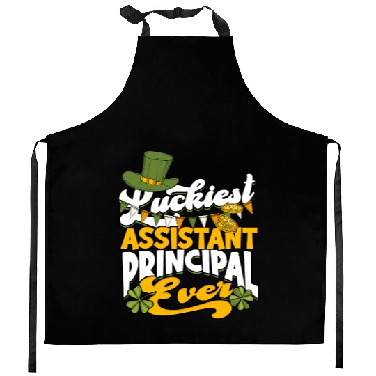 Assistant Principal Back School Teacher Principal Kitchen Aprons