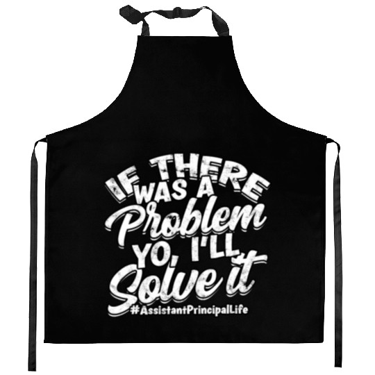 Assistant Principal Back School Teacher Principal Kitchen Aprons