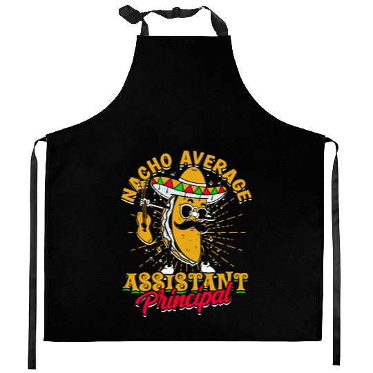 Assistant Principal Back School Teacher Principal Kitchen Aprons