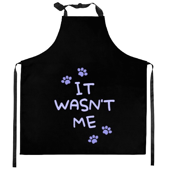 It Wasn't Me Kitchen Aprons
