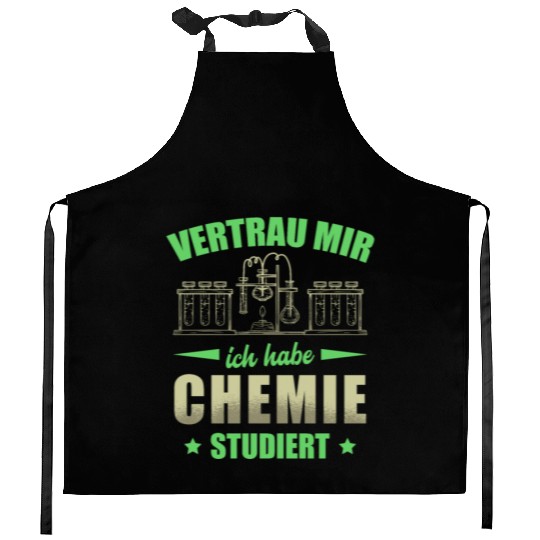 Chemistry Chemikant Chemical Laboratory Assistant Kitchen Aprons
