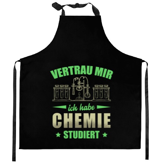 Chemistry Chemikant Chemical Laboratory Assistant Kitchen Aprons