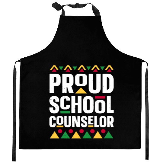 Proud School Counselor For School Counselors Kitchen Aprons
