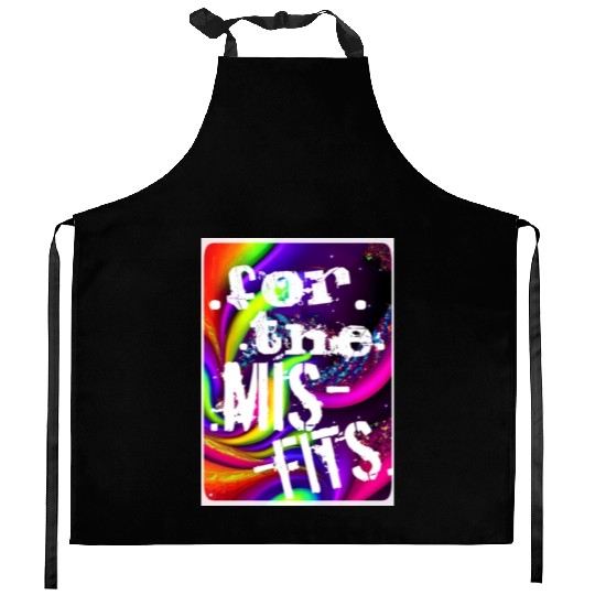 For the Misfits-2 Kitchen Aprons