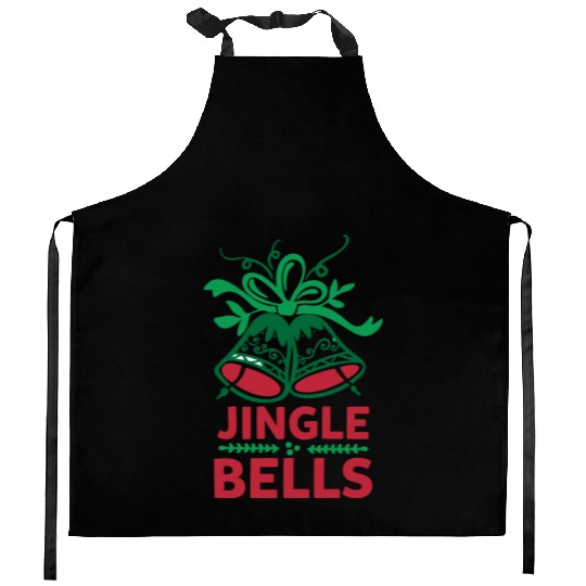 Jingle Bells Kitchen Aprons