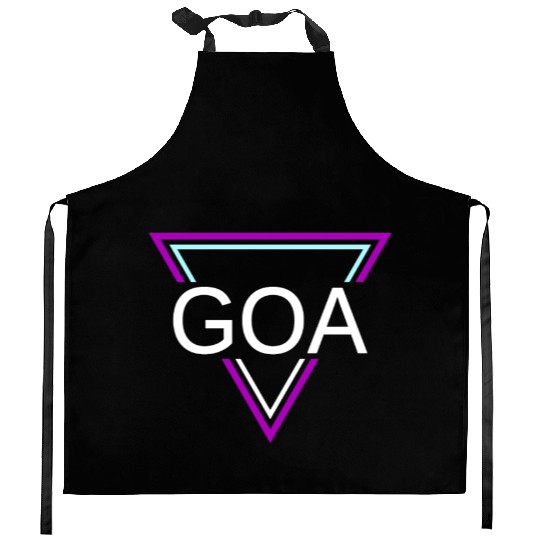 GOA Techno House Party EDM Festival Electro Rave Kitchen Aprons