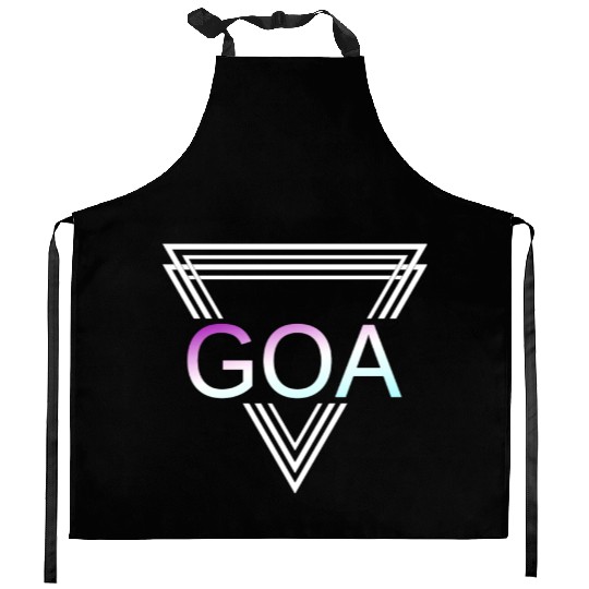 GOA Techno House Party EDM Festival Electro Rave Kitchen Aprons