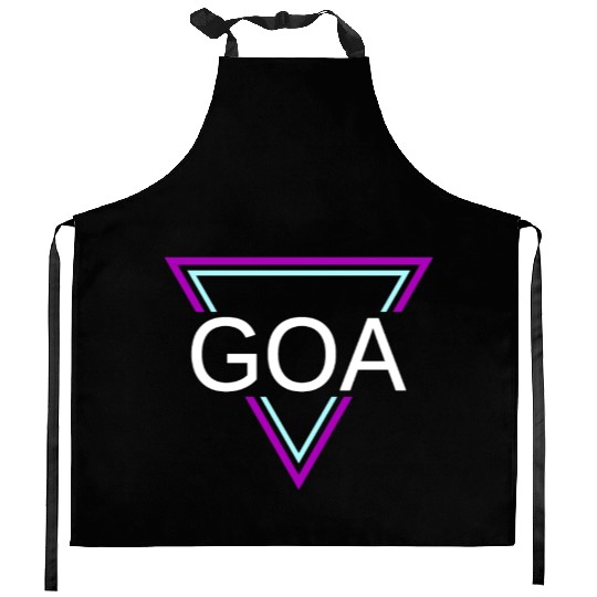GOA Techno House Party EDM Festival Electro Rave Kitchen Aprons