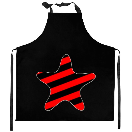 CUTE STARFISH NEON Kitchen Aprons